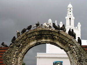 Santo Domingo, Arch with Pigeons