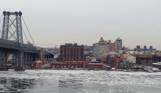 East River, Frozen & Moving
