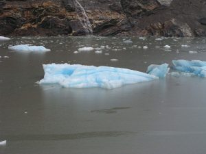 Ice Floes in Inner Passsage, Alaska